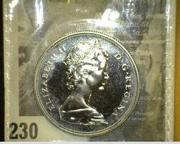 1972 Canada Prooflike Dollar.