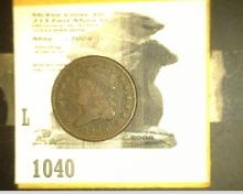 1828 U.S. Half Cent.