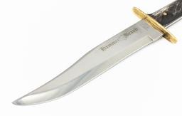 Taylor Cut. Hammer Brand Buffalo Horn Bowie Knife