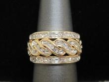 10k Gold Diamond Ring- Appraised at $1,350!
