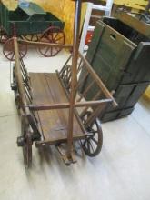 Wooden goat wagon
