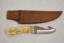 Bear & Son Guthook Hunting Fixed Blade Knife.