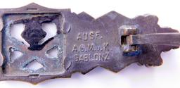 German WWII Army Bronze Close Combat Clasp