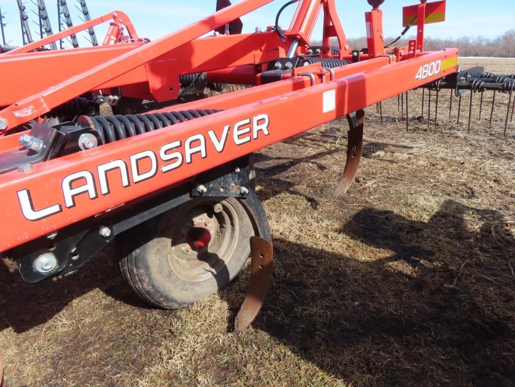 Krause Kahn Landsaver 4800-11 chisel plow, 14" w/3 bar harrow - one owner (