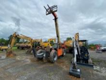 CAT 308ECR HYDRAULIC EXCAVATOR SN:GBJ01244 powered by Cat C3.3B diesel engine, equipped with Cab,
