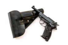 WWII German P.38 Spreewerk cyq Zero Series Semi-Automatic Pistol, with Two Magazines and Holster