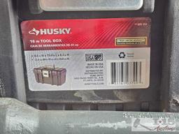 Husky 16" Tool Box, Ken-Tool Tire Iron, Hand Tools