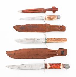 FIXED BLADE TOOTHPICK, BOWIE & HUNTING KNIVES