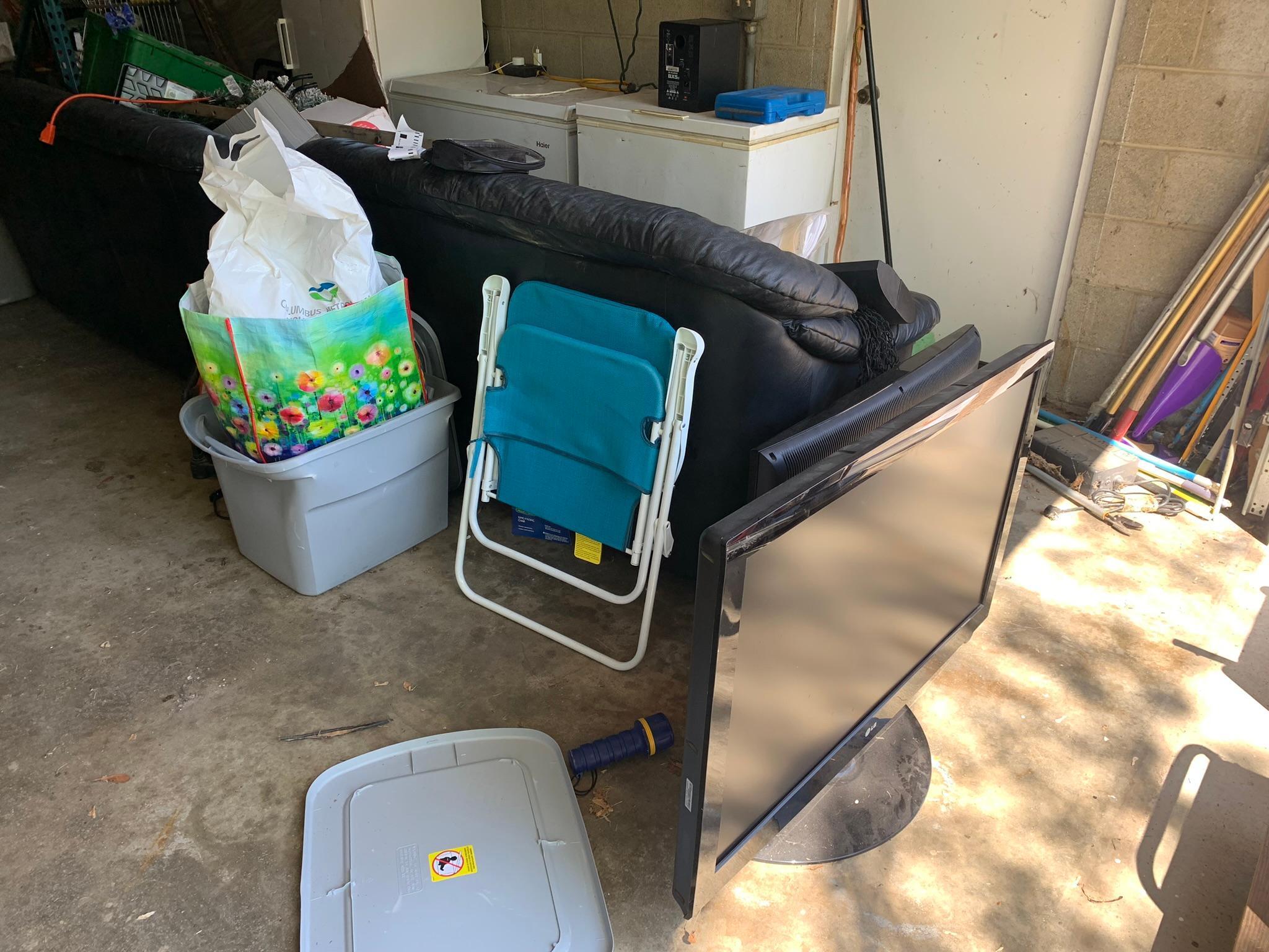 Garage and Outdoor Area Contents - Tools, Shelving, Hardware, Fryers,