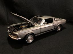Ertl 1967 Ford Mustang pony car, Ertl 1968 Ford Shelby GT500 Mustang