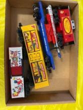 Assorted Lot Of Lionel Circus Cars