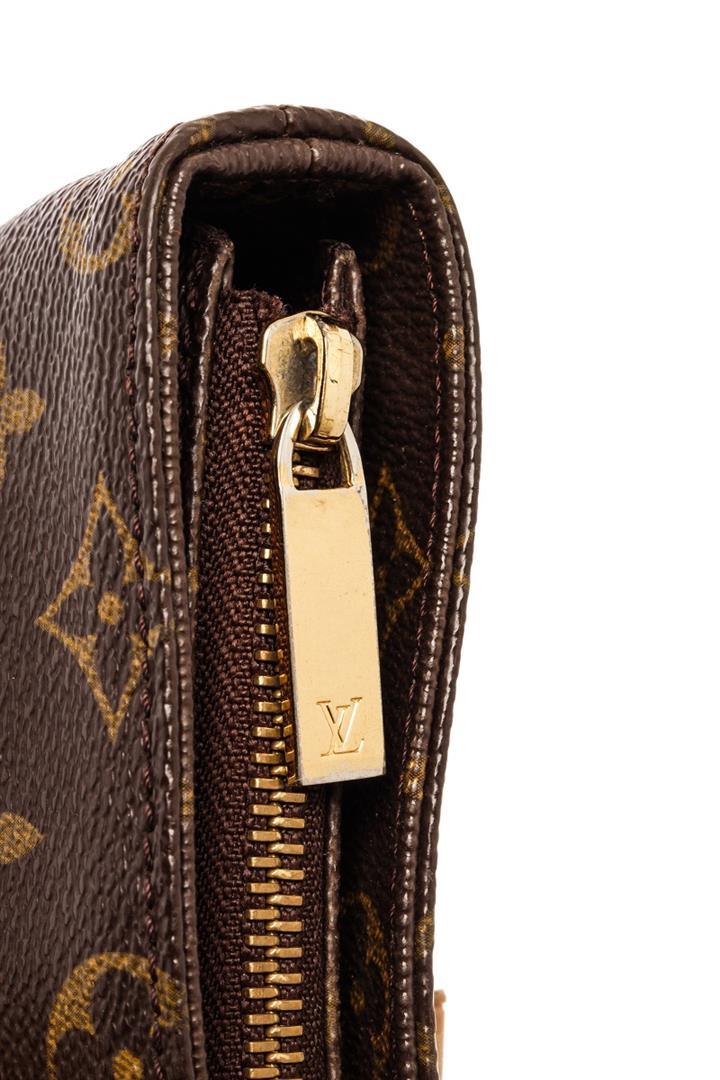 Louis Vuitton Brown Monogram Leather Cabas Piano Tote Bag
