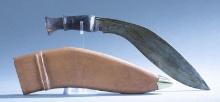 Napalese kukri knife with scabbard