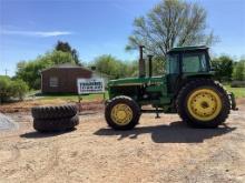 1990 JOHN DEERE 4955 FARM TRCATOR