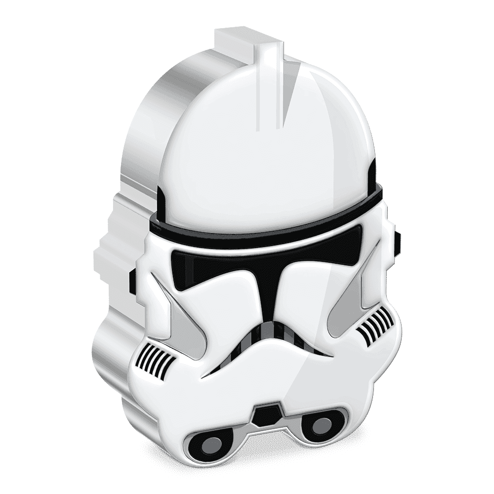The Faces of the Empire(TM) - Clone Trooper(TM) (Phase 2) 1oz Silver Coin
