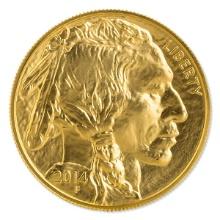 Uncirculated Gold Buffalo Coin One Ounce 2014