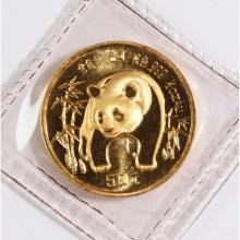 Chinese Gold Panda Half Ounce 1986