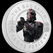 Star Wars(TM) The Bad Batch(TM) - Hunter 1oz Silver Coin