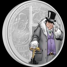 DC Villains - THE PENGUIN(TM) 1oz Silver Coin