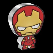 Marvel - Iron Man 1oz Silver Chibi(R) Coin