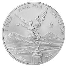 2014 1 oz Mexican Silver Libertad