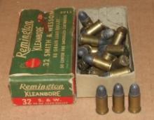 27 Rounds Remington 32 S&W & Box