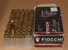 50 Rounds Fiocchi 30 Luger