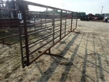 20ft Freestanding Panel w/12ft Gate