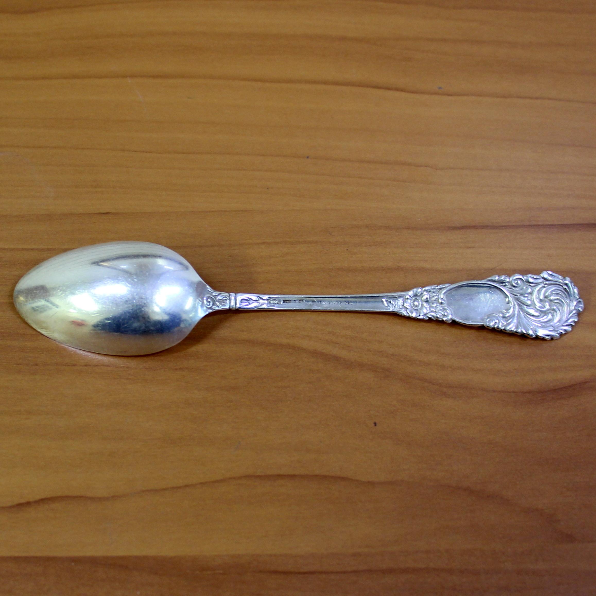 Reed And Barton Trajan Sterling Silver Set Of 2 Spoons