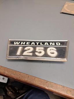 Ih 1256 wheatland emblem