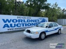 2008 FORD CROWN VICTORIA PASS. CAR, VIN # 2fafp71v78x158959