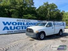 2012 RAM 1500 PICKUP TRUCK, VIN # 3C6JD6DP2CG240791