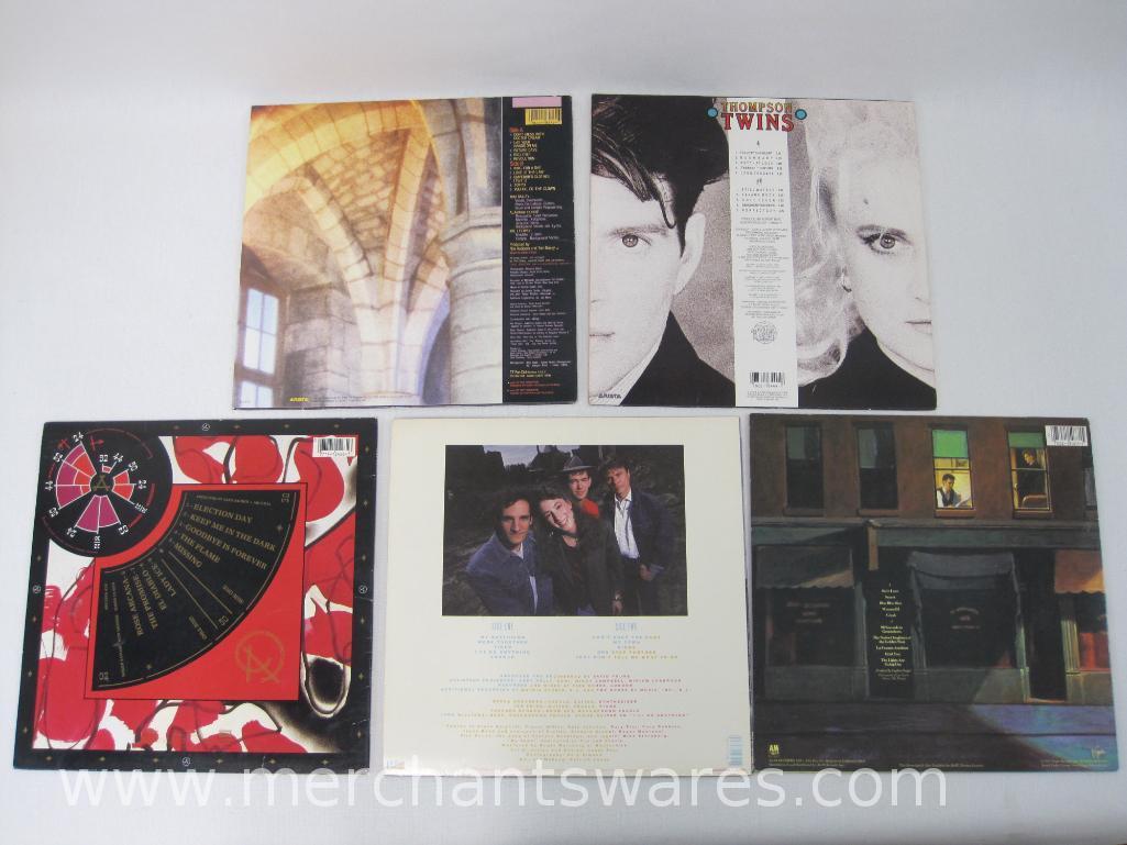 Five Record Albums including The Thompson Twins, Arcadia, The Cucumbers and Crush, 2 lbs 6 oz