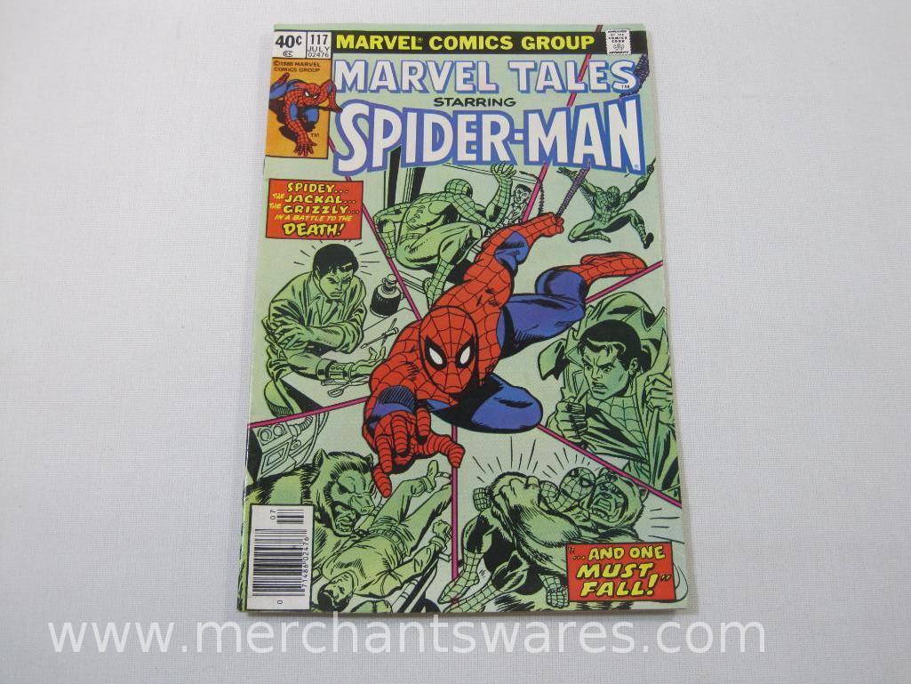 Seven Marvel Tales Starring: Spider-Man Comics Issues No. 112-118, Feb-Aug 1980, Marvel Comics