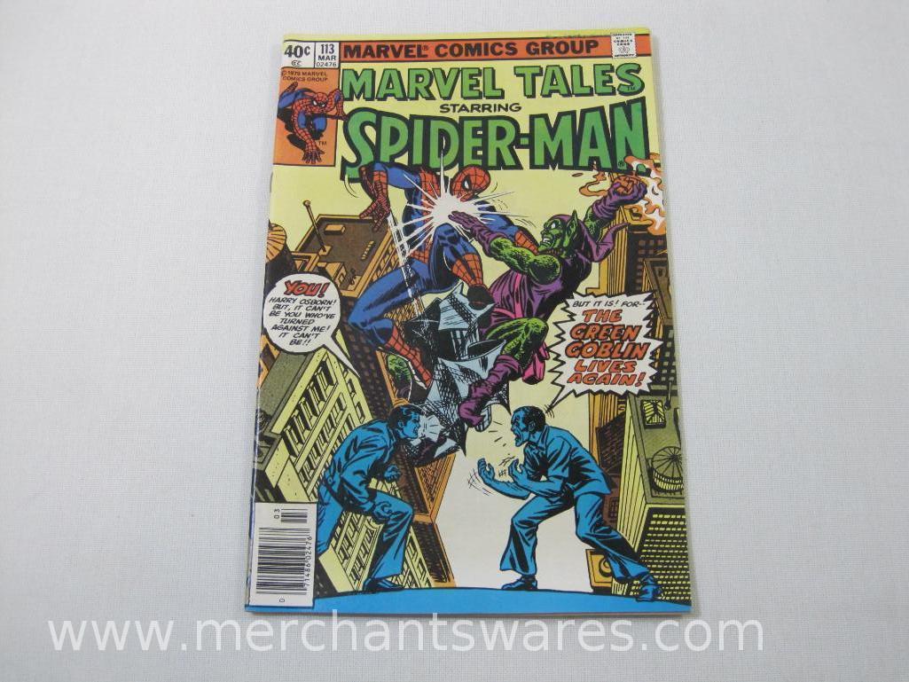 Seven Marvel Tales Starring: Spider-Man Comics Issues No. 112-118, Feb-Aug 1980, Marvel Comics