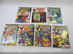 Seven Marvel Tales Starring: Spider-Man Comics Issues No. 52, 56-61, Aug, Dec-Sept 1974-75, Marvel