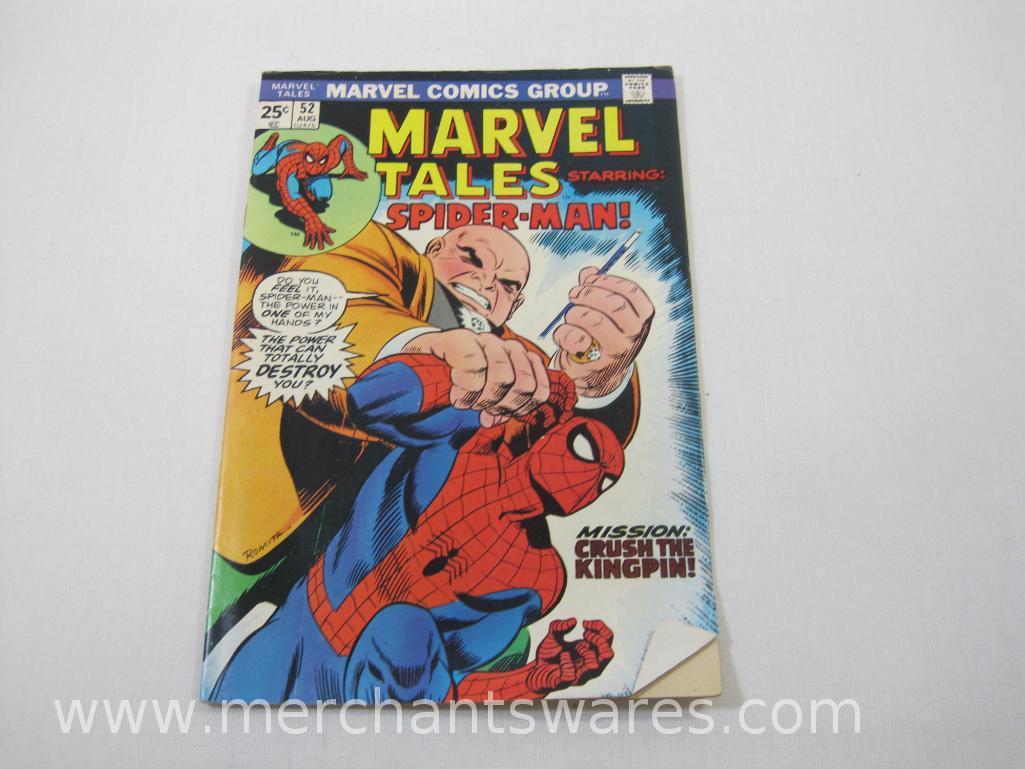 Seven Marvel Tales Starring: Spider-Man Comics Issues No. 52, 56-61, Aug, Dec-Sept 1974-75, Marvel