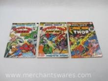 Marvel Team-Up Comics, Three Issues includes No. 2, May 1973, No. 19 (Penciler: Kane), #26, Mar, Oct