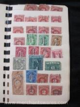 SACO Stamp Stock Book with Canceled Tax and Postage Stamps, 3 oz