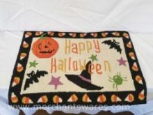 Happy Halloween Welcome Rug