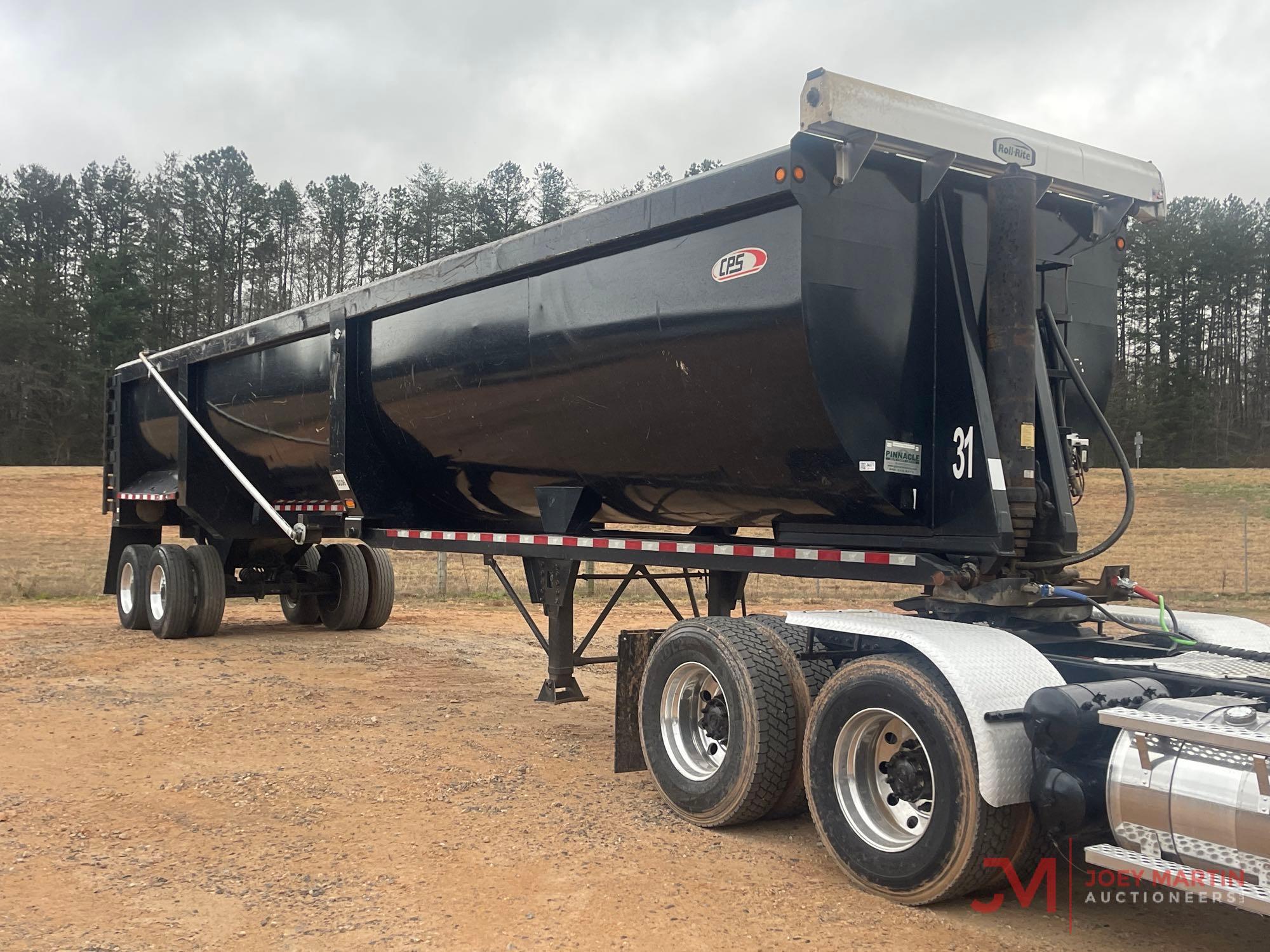 2018 MANAC STEEL FRAMELESS 40x102x72 DUMP TRAILER