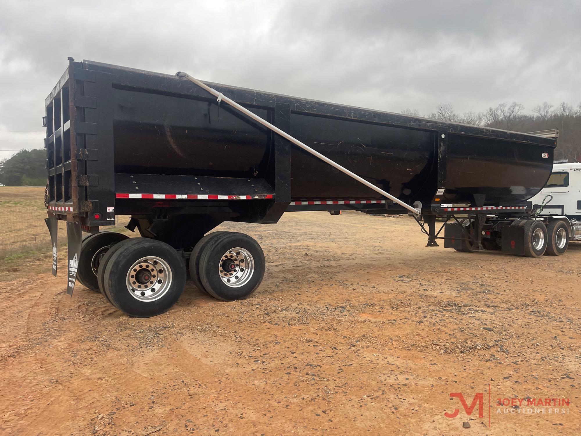 2018 MANAC STEEL FRAMELESS 40x102x72 DUMP TRAILER