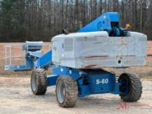 2014...GENIE S-60X BOOM LIFT