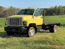 1993 CHEVY TOPKICK LOWPRO FLATBED TRUCK