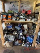 CONTENTS OF (3) SHELVES: VARIOUS TRUCK PARTS