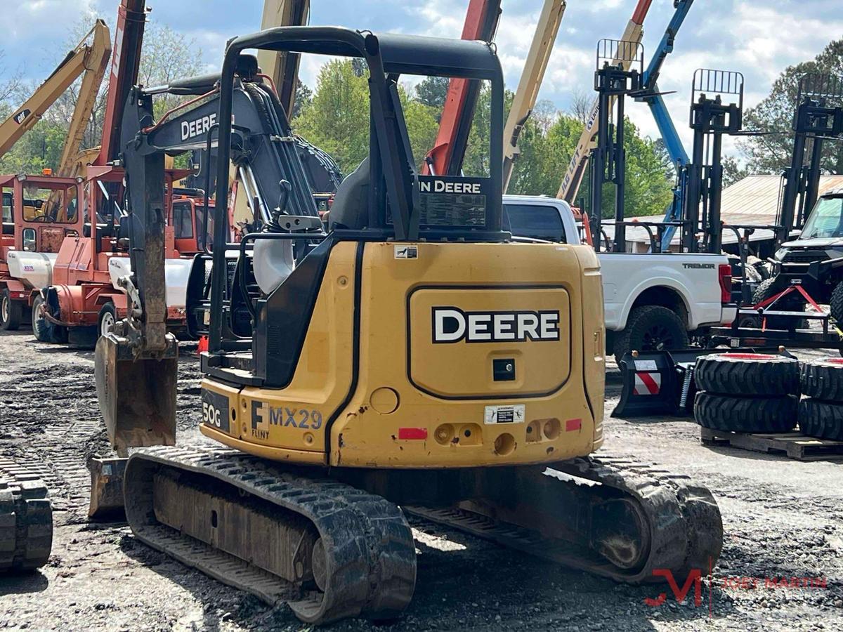 DEERE 50G HYDRAULIC MINI EXCAVATOR