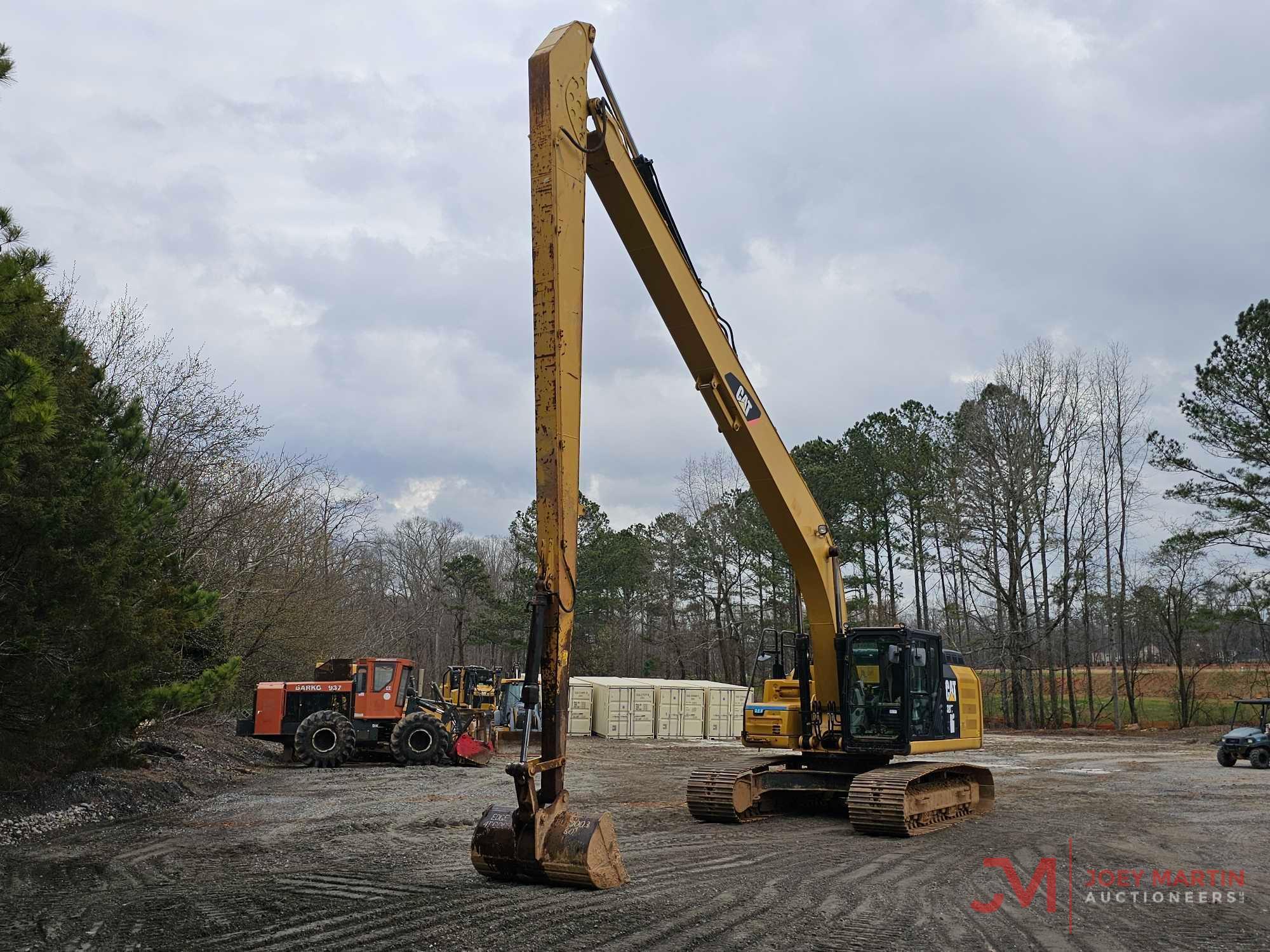 2016 CAT 326FL LONG REACH HYDRAULIC EXCAVATOR