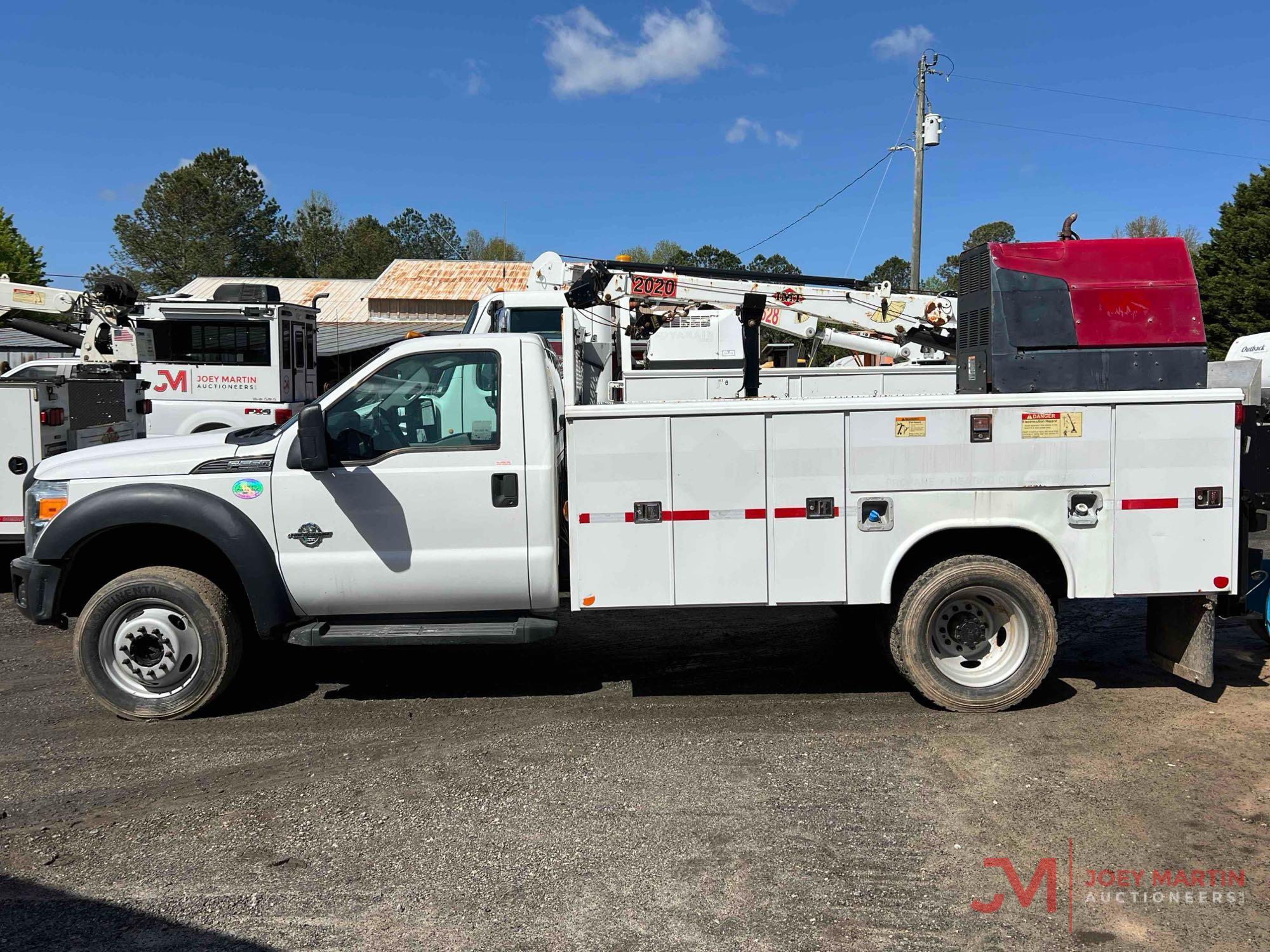 2015 FORD F550 SUPER DUTY SERVICE TRUCK