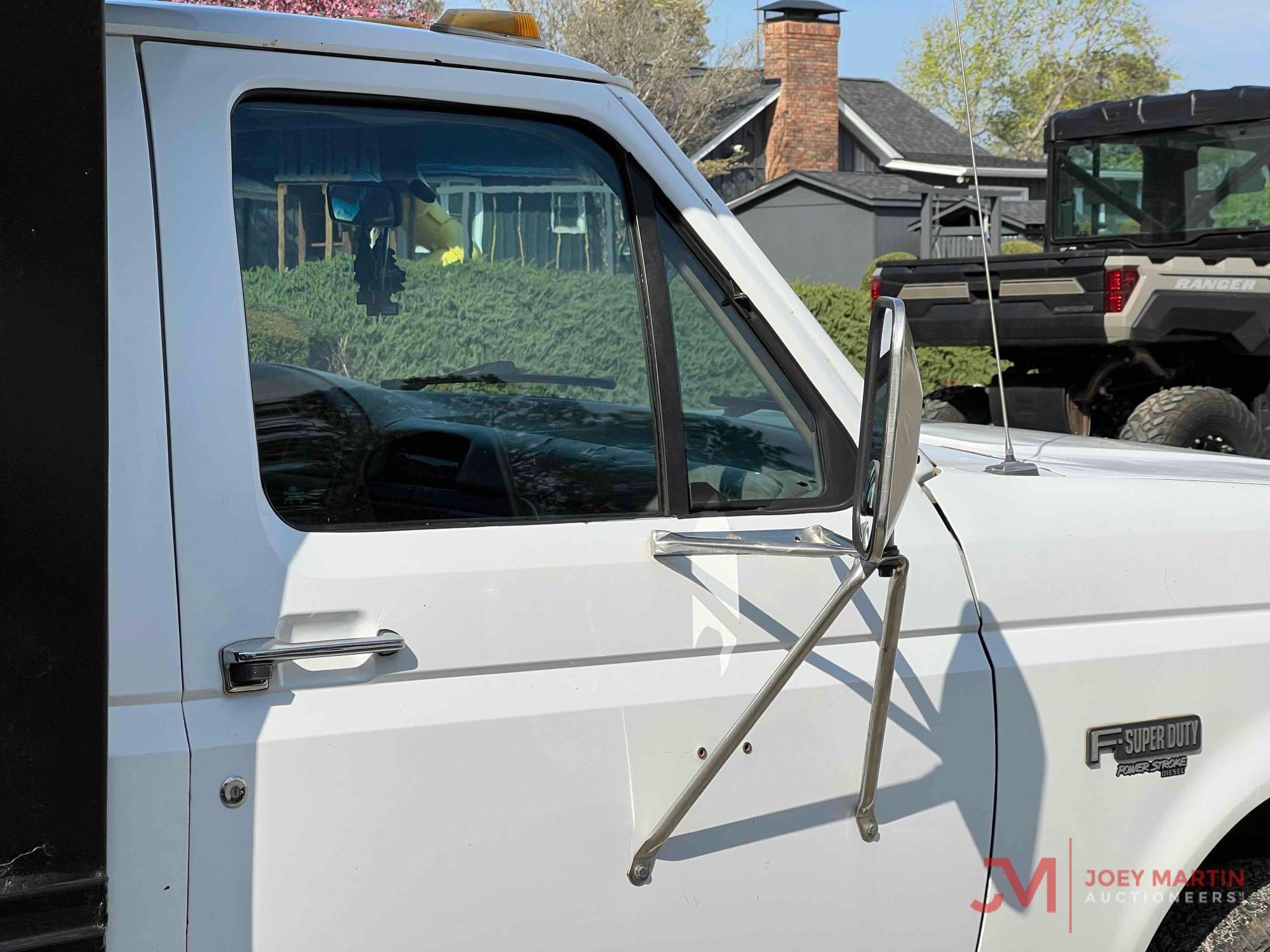 1997 FORD F-SUPER DUTY S/A DUMP TRUCK