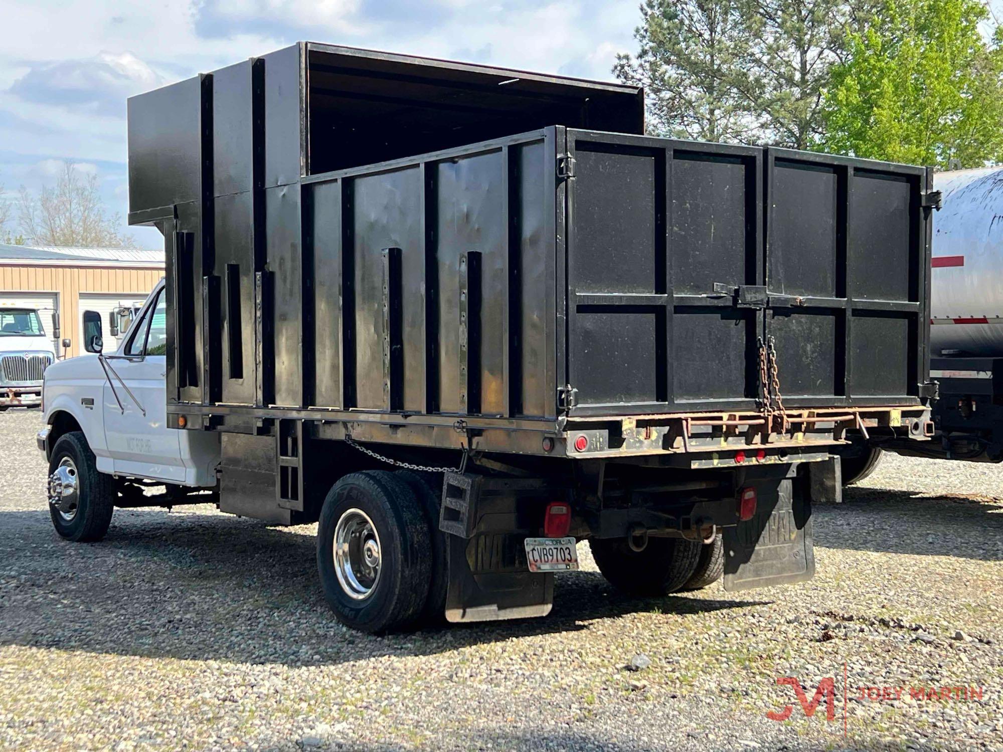 1997 FORD F-SUPER DUTY S/A DUMP TRUCK